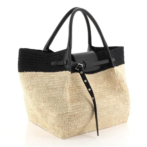 Celine Raffia Big Bag Medium 